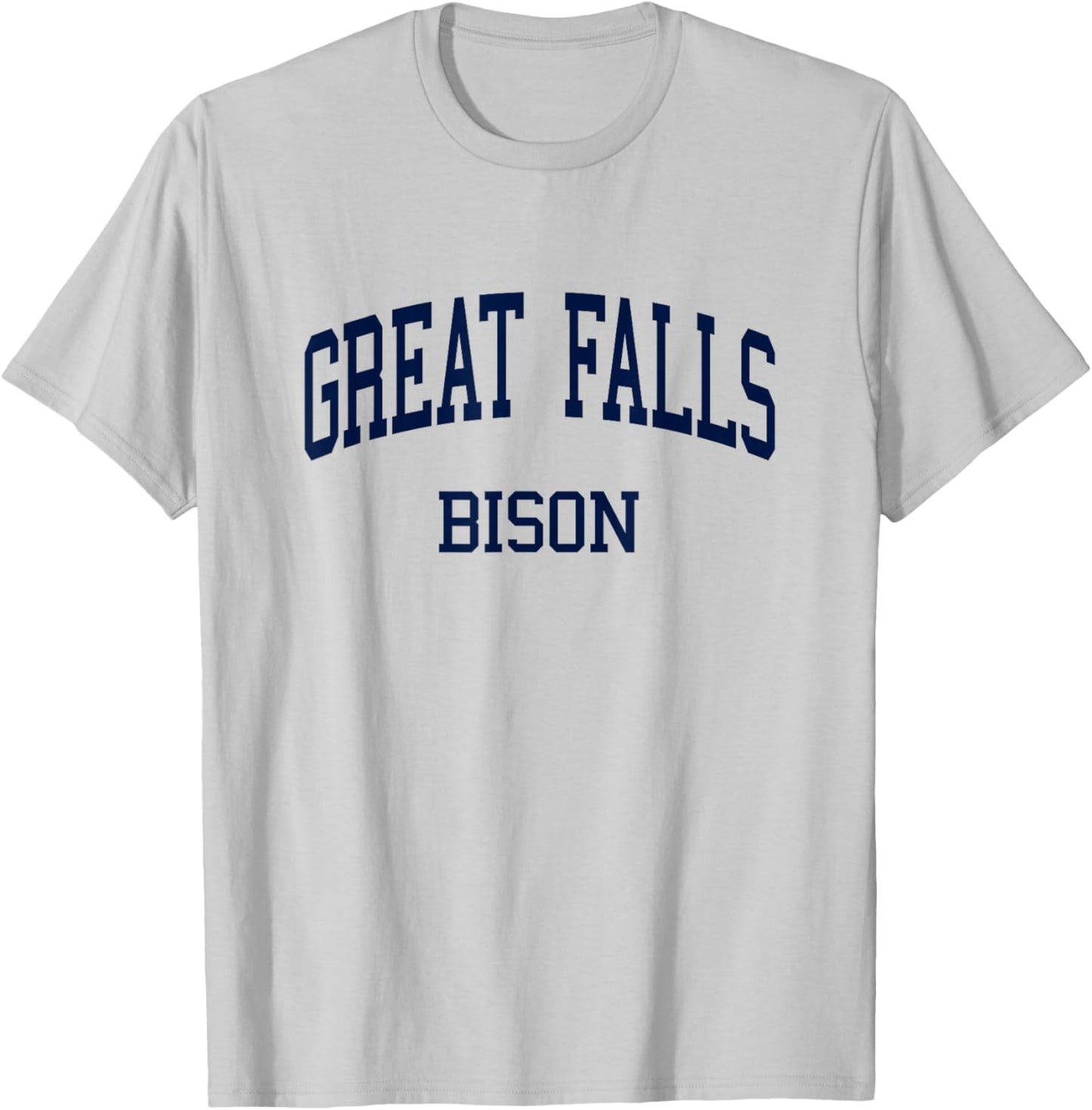 Great Falls High School HS Great Falls MT Retro T-Shirt - T-Shirt | Ash