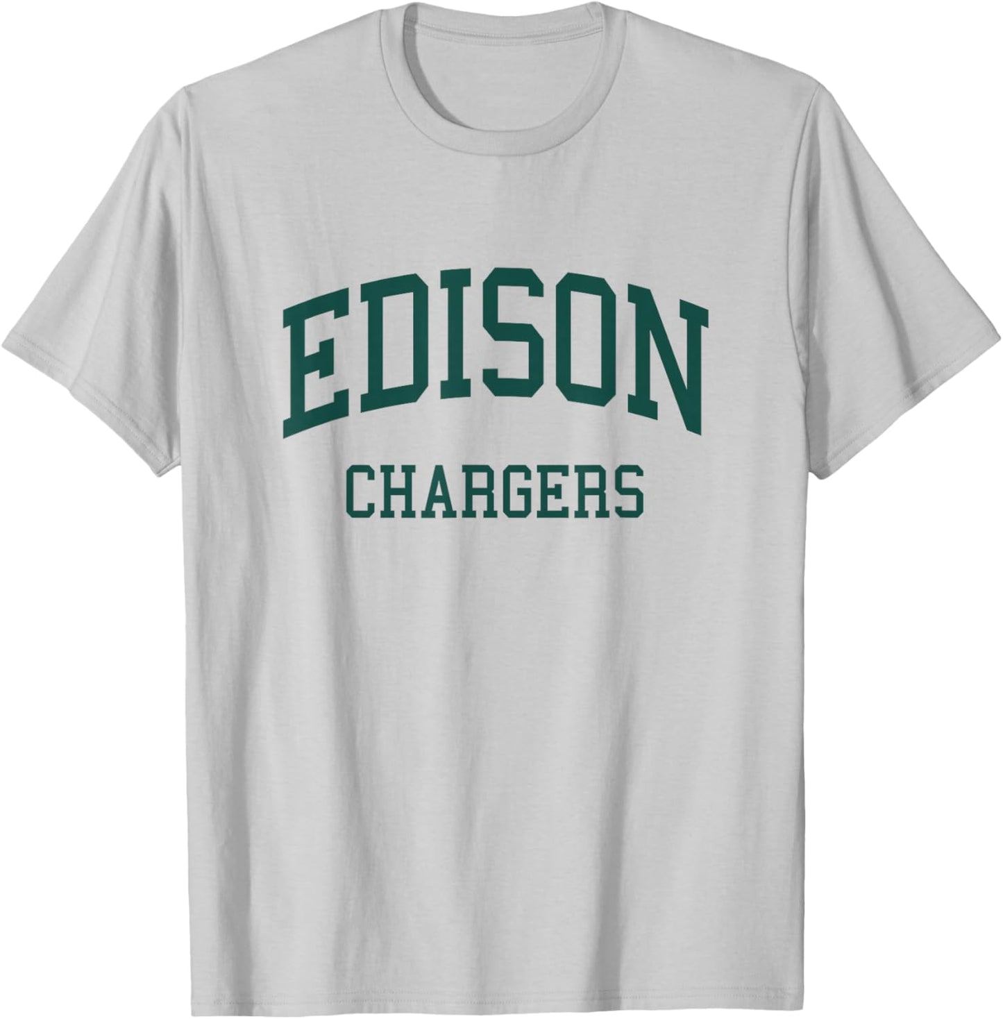 Edison High School HS Huntington Beach CA Retro T-Shirt - T-Shirt | Ash