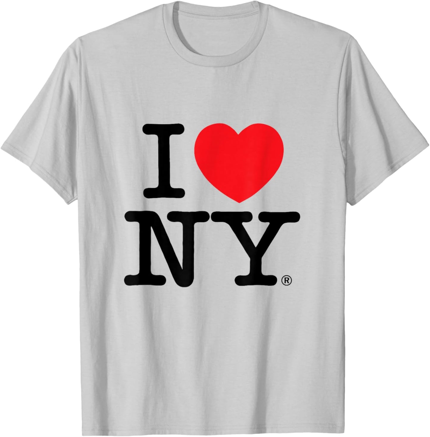 I Love NY Classic New York Logo T-Shirt - T-Shirt | Ash