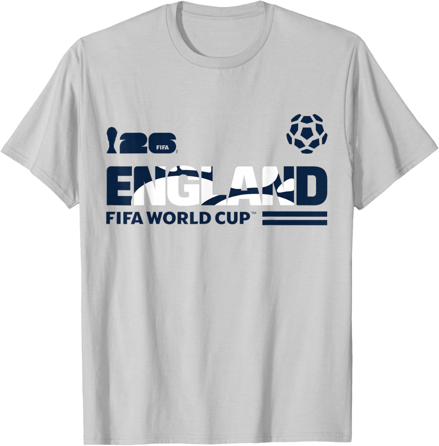 Championnat du Monde de la FIFA 26 Qualification Angleterre T-Shirt - T-Shirt | Ash