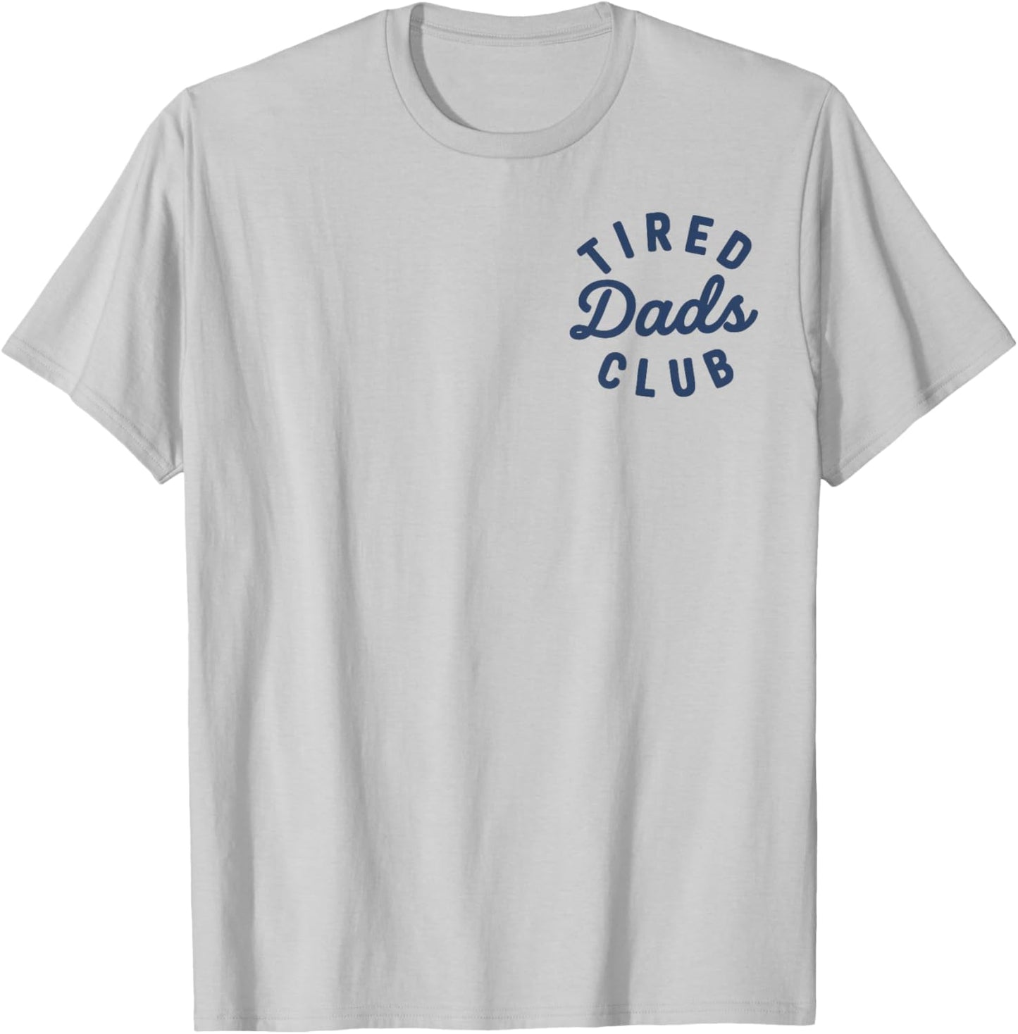 Tired Dads Club Playmat Car Race Track Dad Father's Day T-Shirt - T-Shirt | Ash