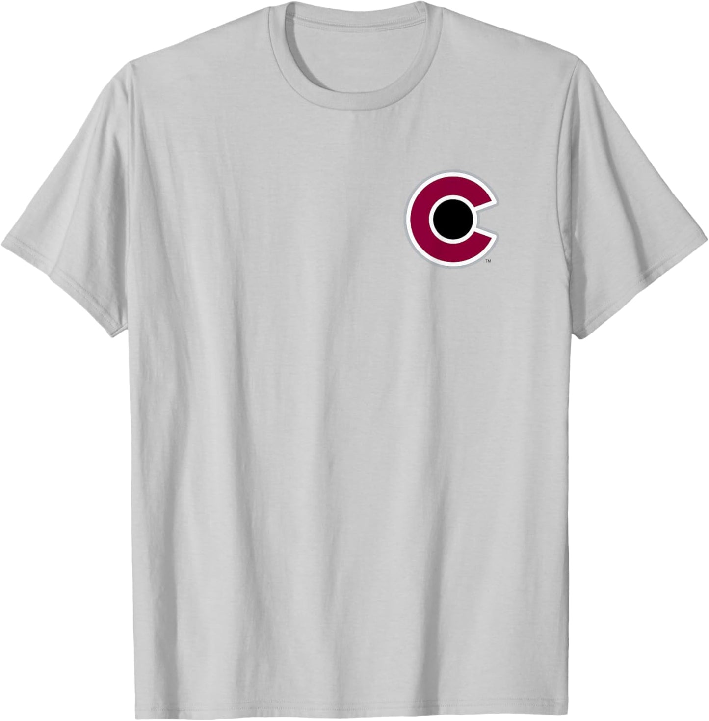 Colorado Avalanche Front/Back Gray NHL Officially Licensed T-Shirt - T-Shirt | Ash