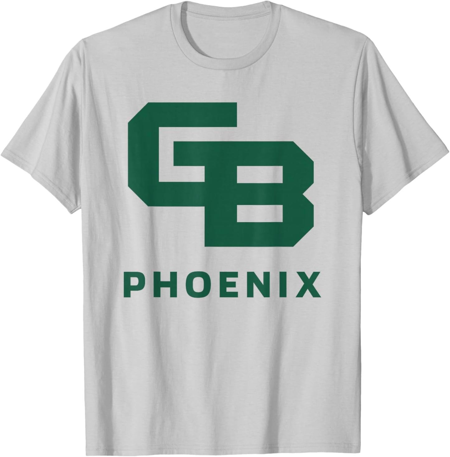 Wisconsin Green Bay Phoenix Icon Officially Licensed T-Shirt - T-Shirt | Ash