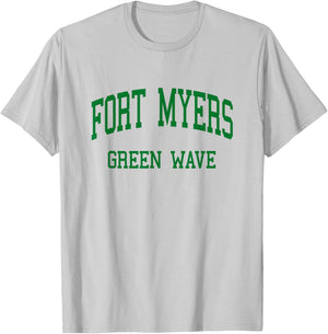 Fort Myers High School HS Fort Myers FL Retro T-Shirt - T-Shirt | Ash