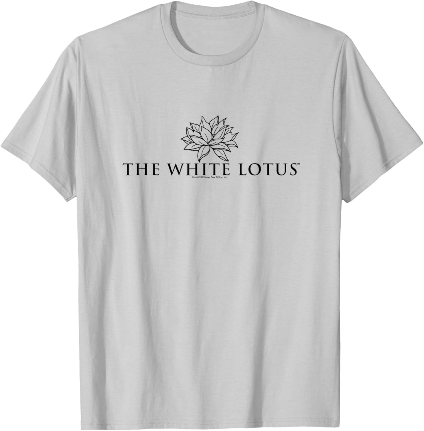 The White Lotus HBO Original Series Logo Lights T-Shirt - T-Shirt | Ash
