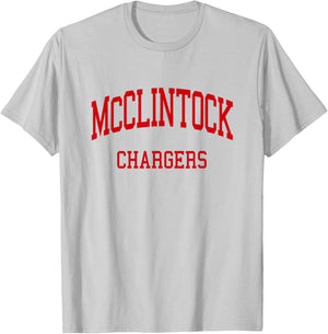 McClintock High School HS Tempe AZ Retro T-Shirt - T-Shirt | Ash