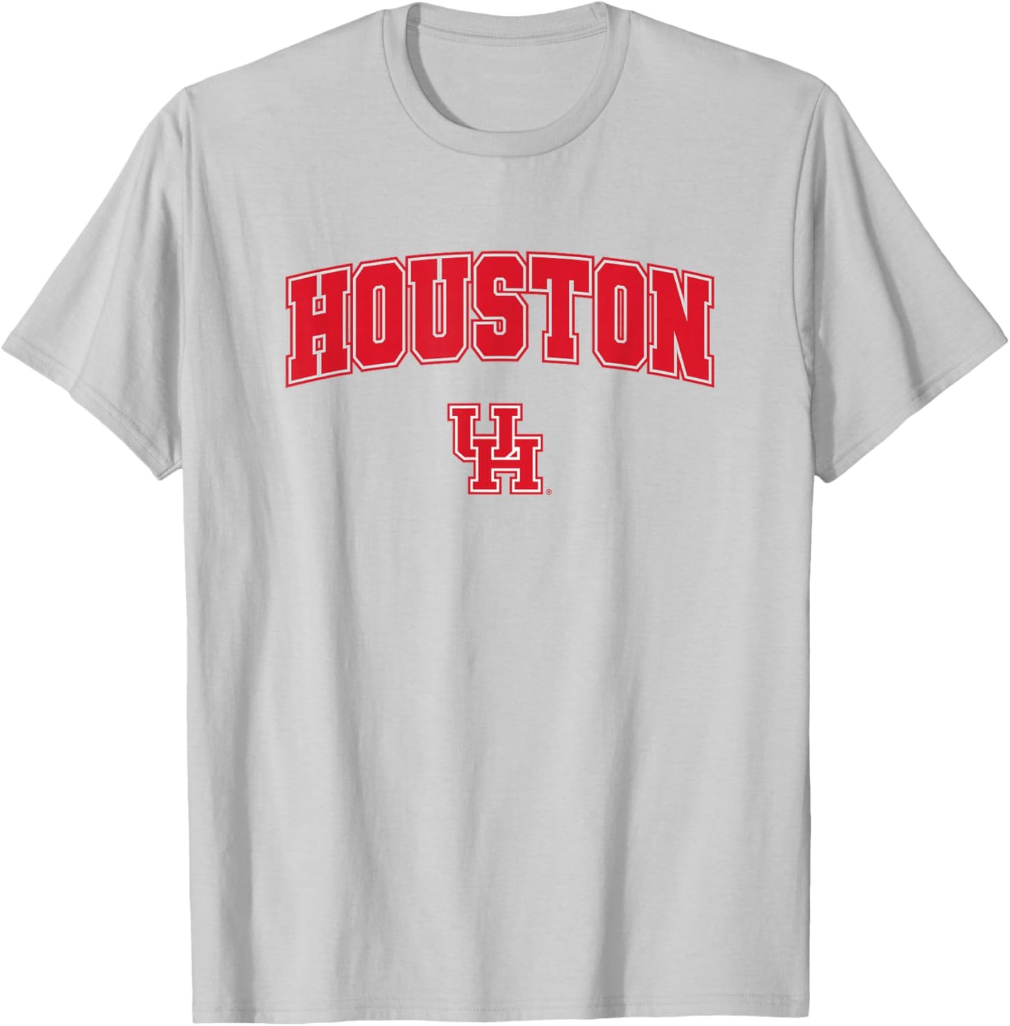 University of Houston Cougars Arch Logo T-Shirt - T-Shirt | Ash