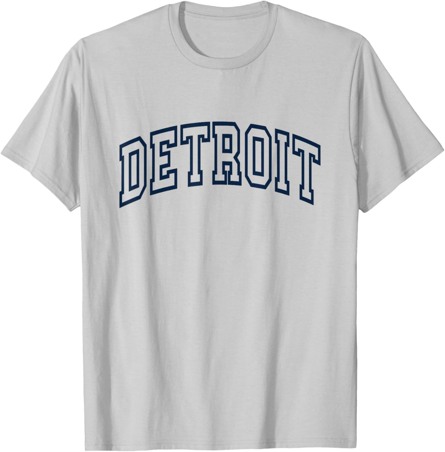 DETROIT - Throwback Design - Classic T-Shirt - T-Shirt | Ash
