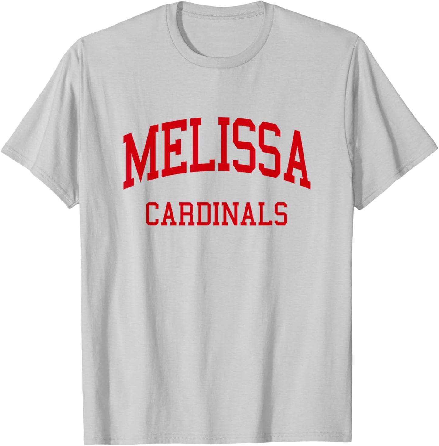 Melissa High School HS Melissa TX Retro T-Shirt - T-Shirt | Ash