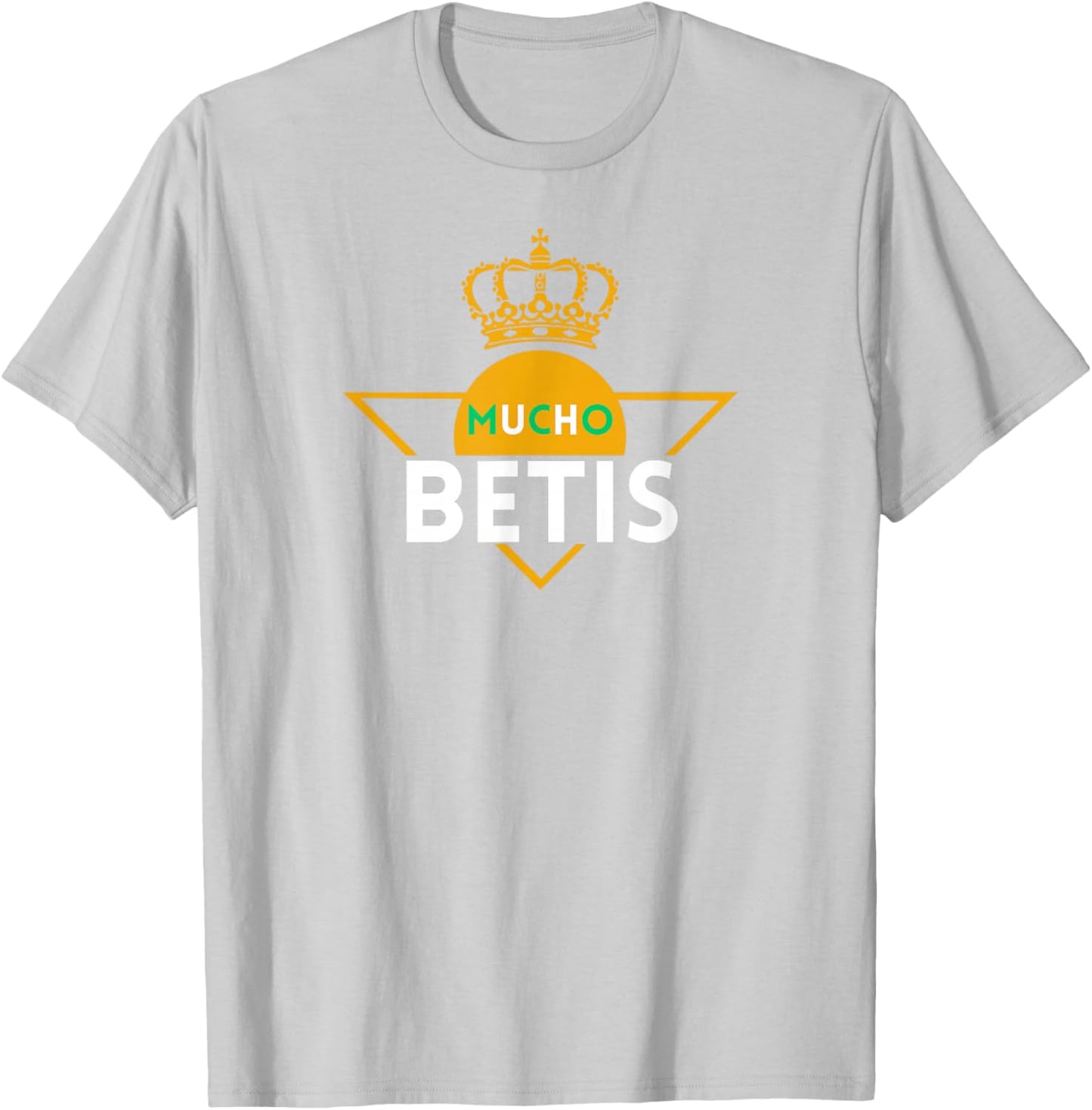 Mucho Betis - Real Fan Betis Balonpie - Hinchas Sevilla T-Shirt - T-Shirt | Ash
