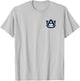 Auburn Tigers Front/Back Orange Officially Licensed T-Shirt - T-Shirt | Ash