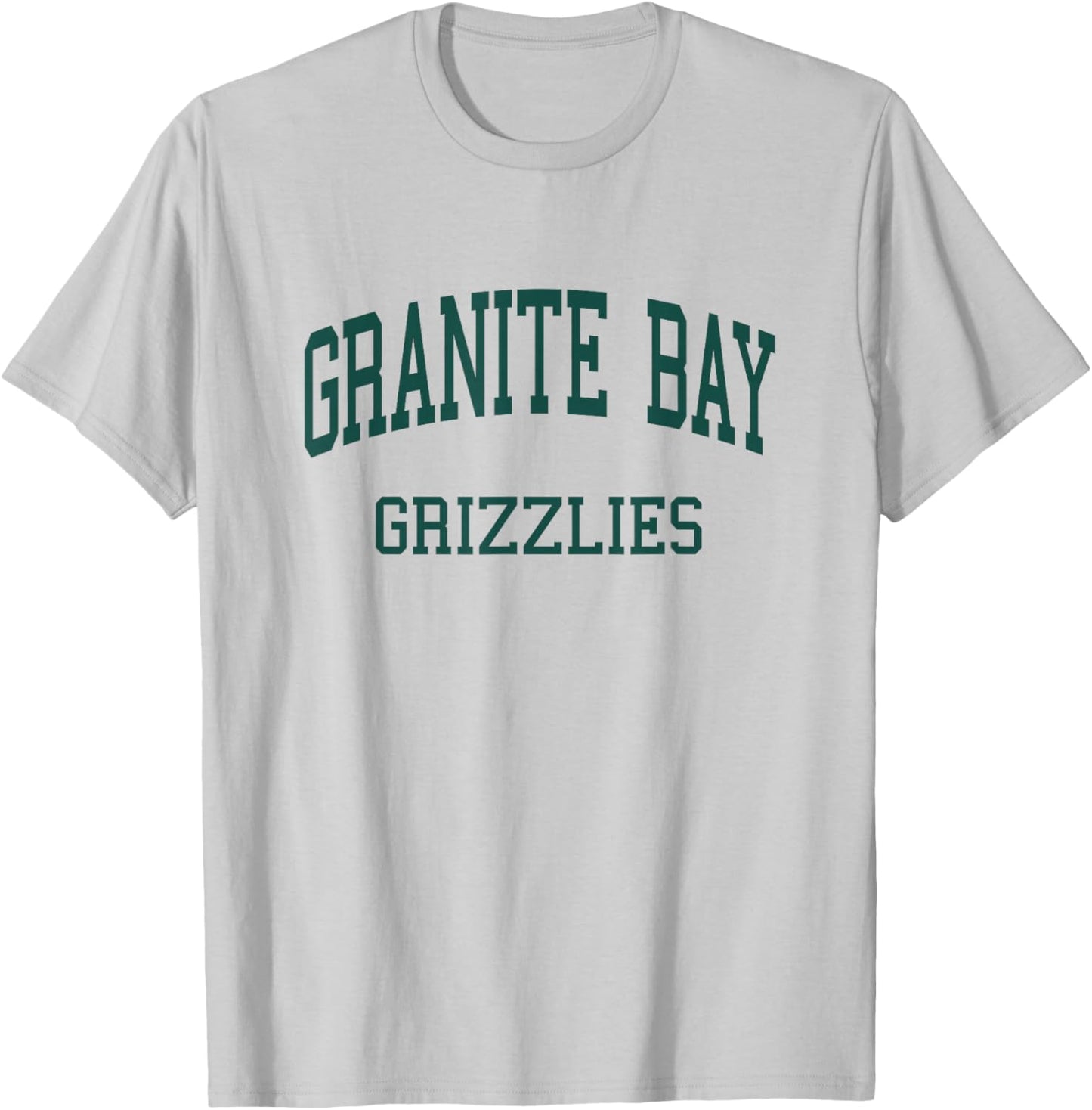 Granite Bay High School HS Granite Bay CA Retro T-Shirt - T-Shirt | Ash