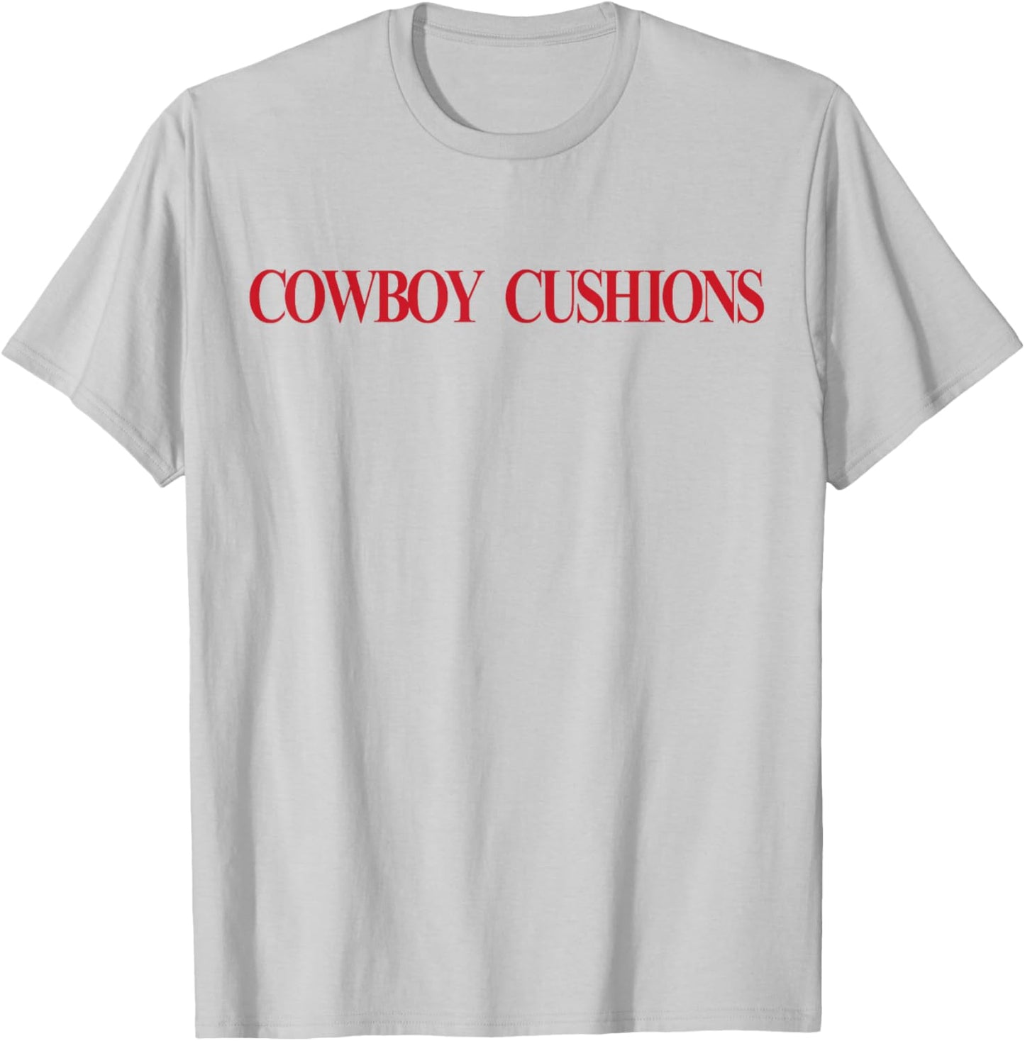 Cowboy Cushions Funny Western Y2K Cowgirl Pillows T-Shirt - T-Shirt | Ash