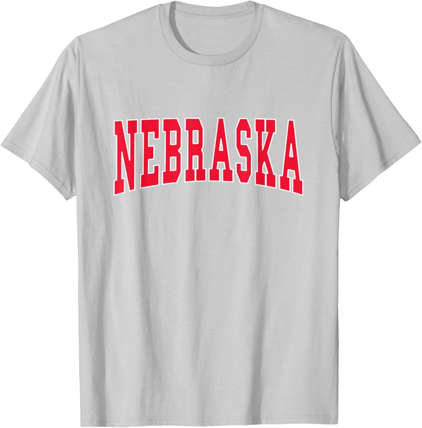 NEBRASKA - Throwback Design - Classic T-Shirt - T-Shirt | Ash