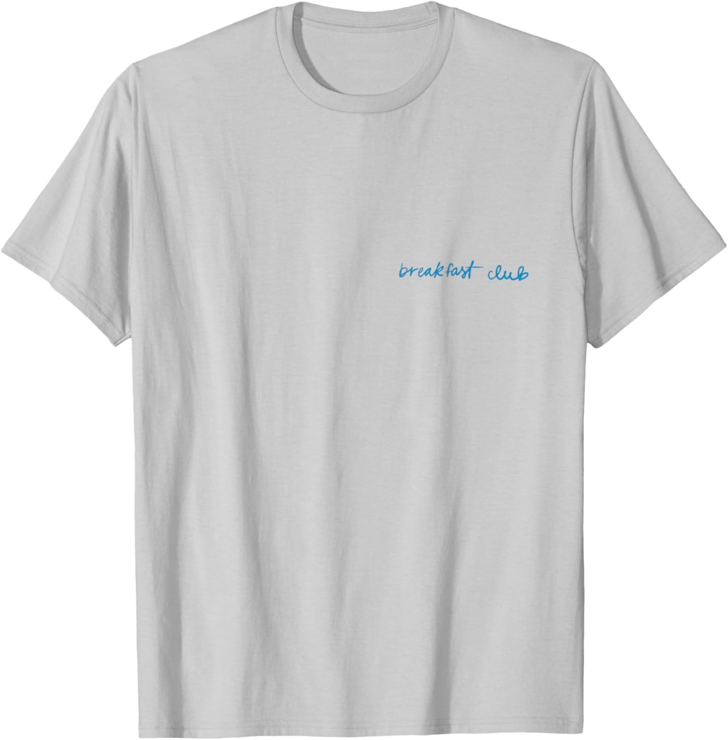 Breakfast Club - with Backprint T-Shirt - T-Shirt | Ash