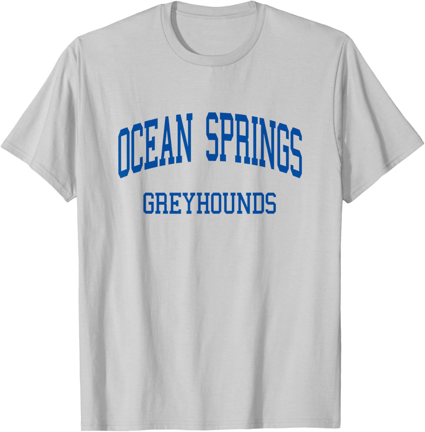Ocean Springs High School HS Ocean Springs MS Retro T-Shirt - T-Shirt | Ash