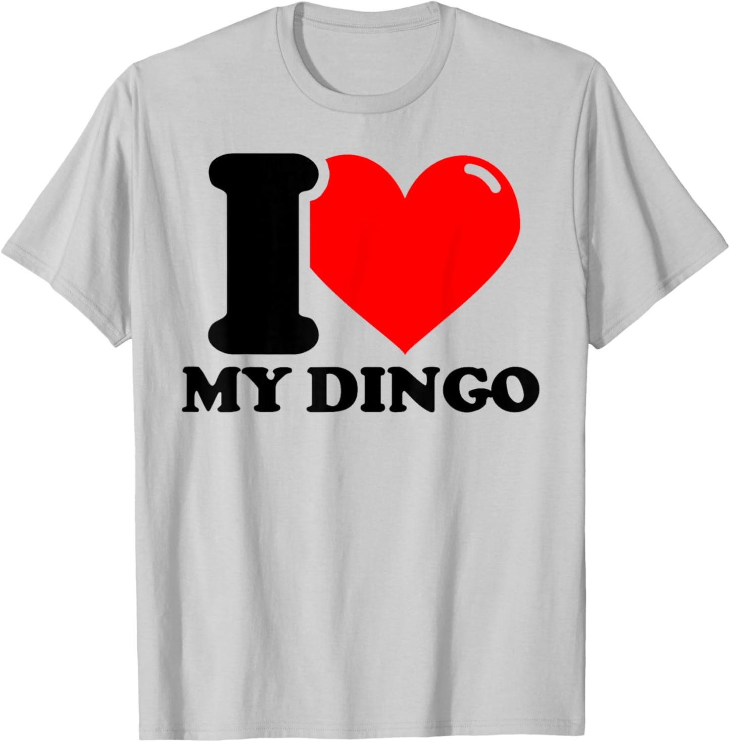 J'adore My Dingo T-Shirt - T-Shirt | Ash