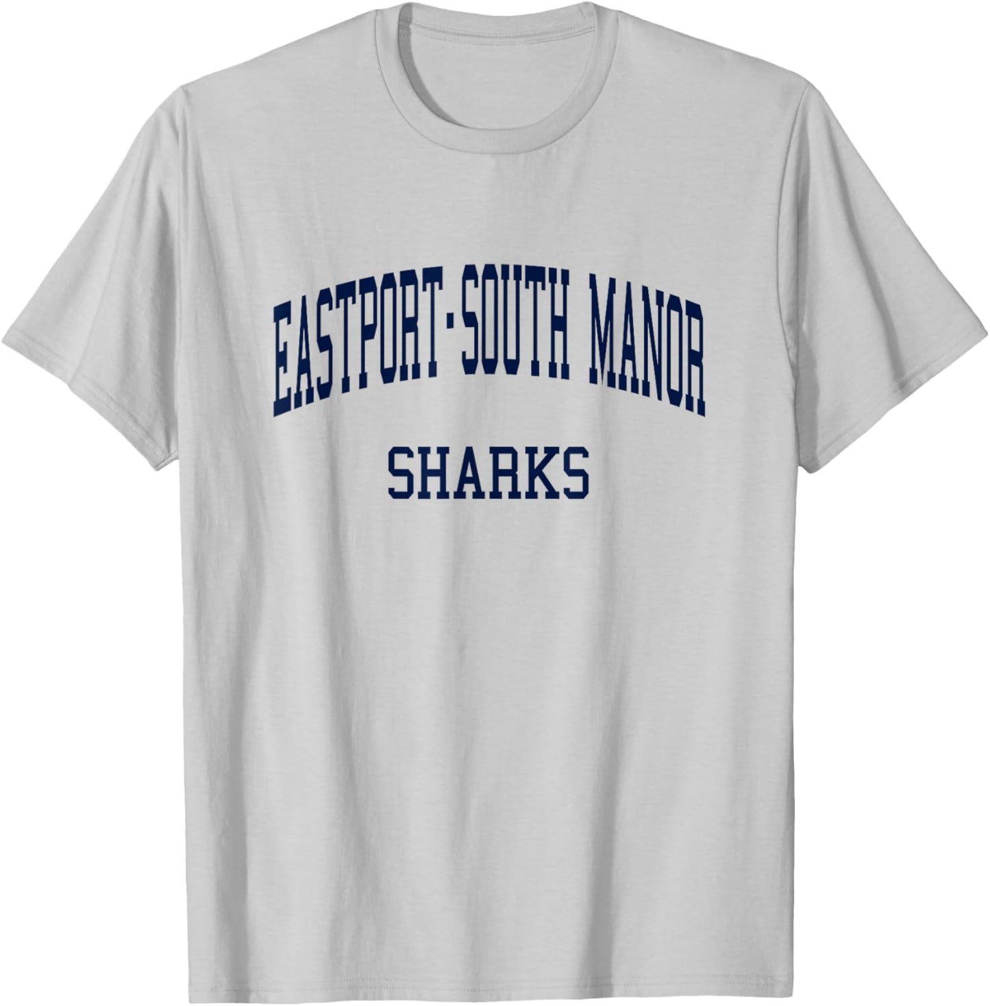 Eastport-South Manor High School HS Manorville NY Retro T-Shirt - T-Shirt | Ash