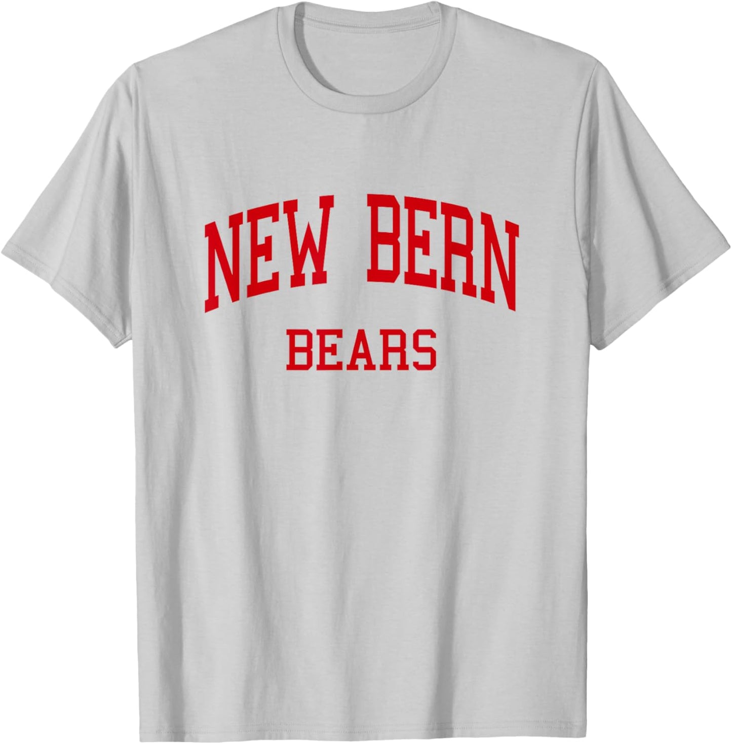 New Bern High School HS New Bern NC Retro T-Shirt - T-Shirt | Ash