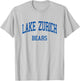 Lake Zurich High School HS Lake Zurich IL Retro T-Shirt - T-Shirt | Ash