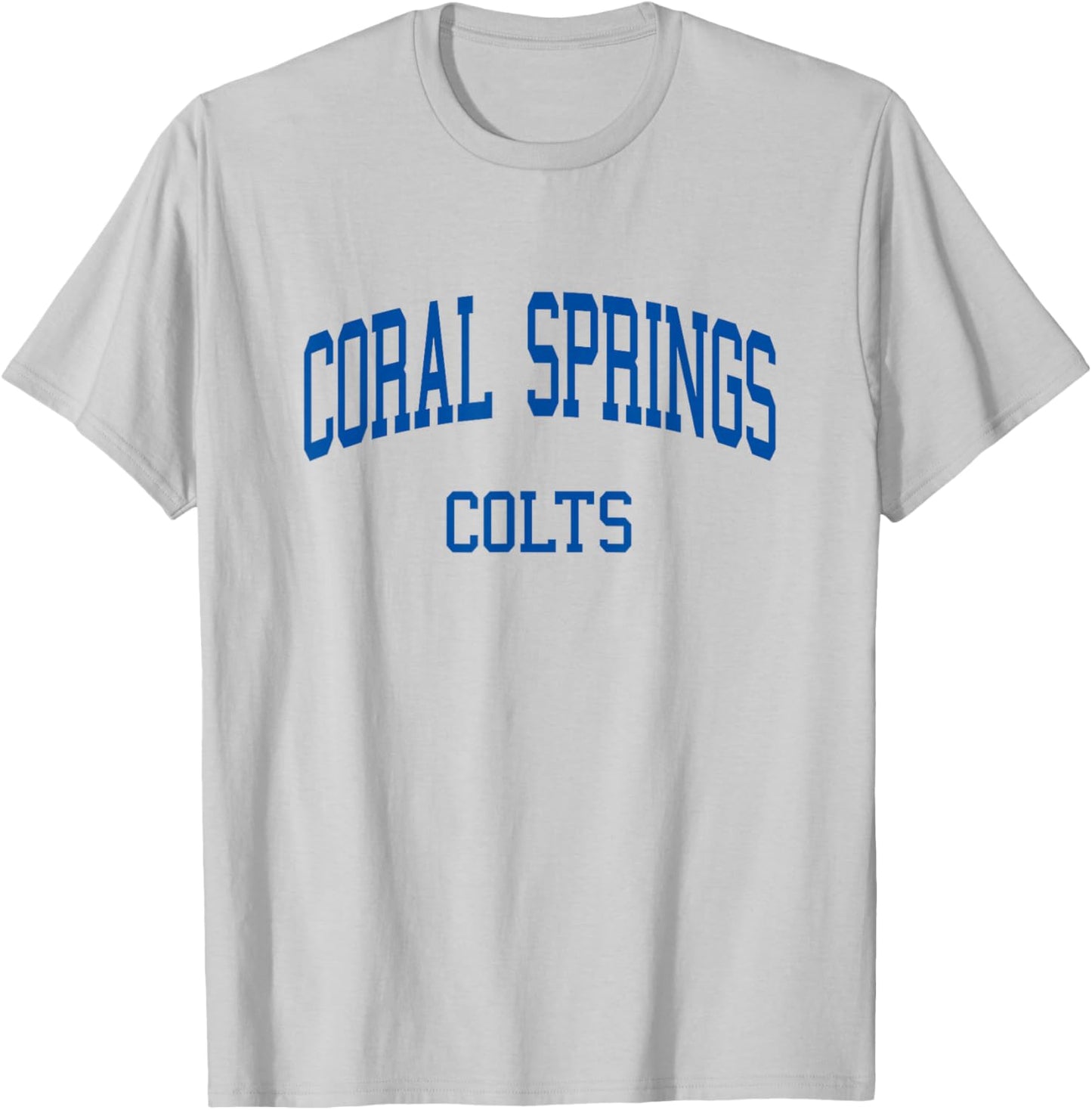Coral Springs High School HS Coral Springs FL Retro T-Shirt - T-Shirt | Ash