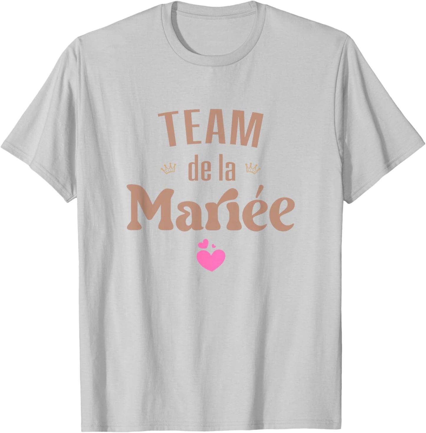 Team of the Bride T-Shirt - T-Shirt | Ash