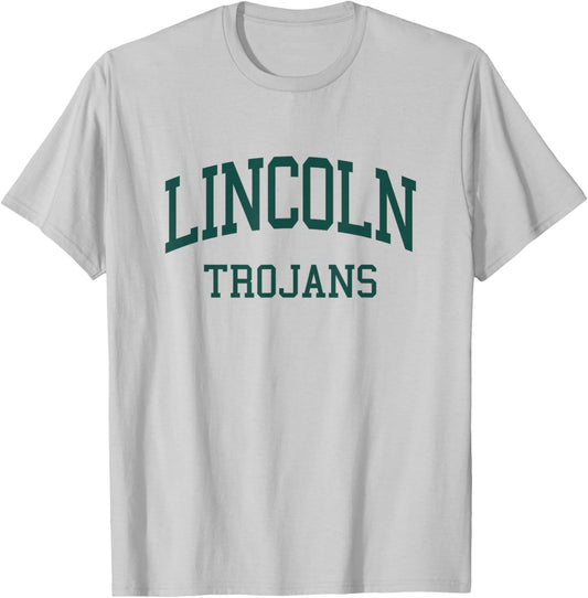 Lincoln High School HS Tallahassee FL Retro T-Shirt - T-Shirt | Ash