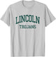 Lincoln High School HS Tallahassee FL Retro T-Shirt - T-Shirt | Ash