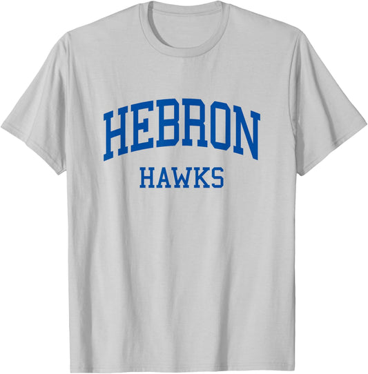 Hebron High School HS Carrollton TX Retro T-Shirt - T-Shirt | Ash