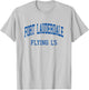 Fort Lauderdale High School HS Fort Lauderdale FL Retro T-Shirt - T-Shirt | Ash