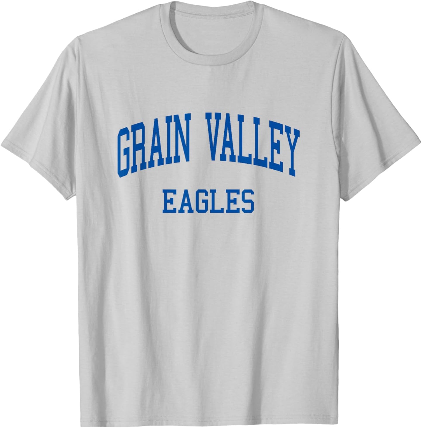 Grain Valley HS Grain Valley MO Retro T-Shirt - T-Shirt | Ash