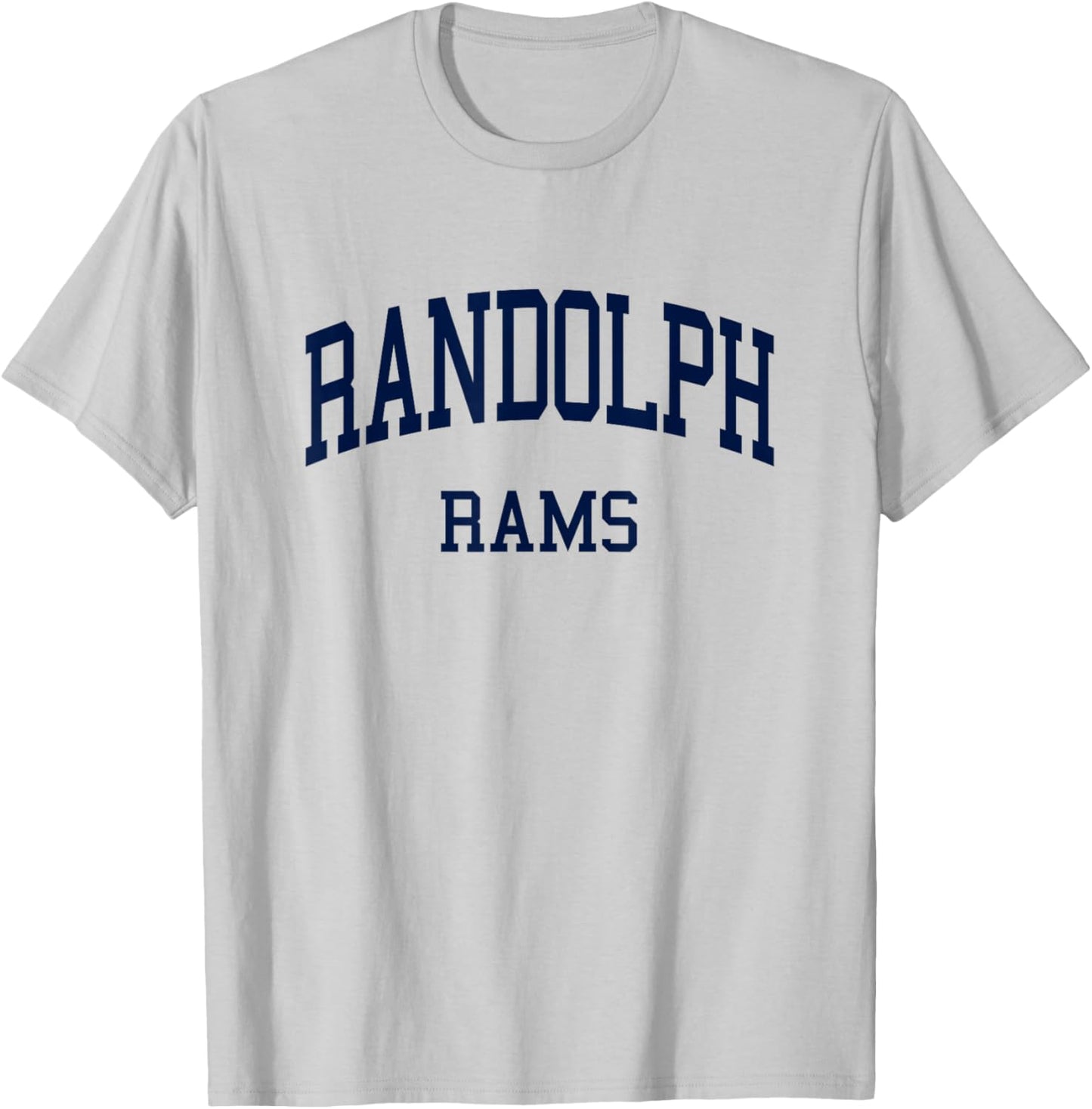 Randolph High School HS Randolph NJ Retro T-Shirt - T-Shirt | Ash