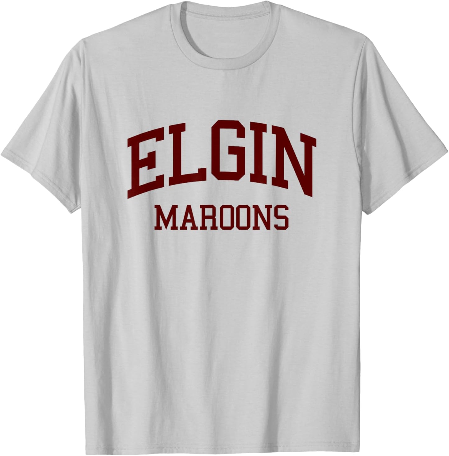 Elgin High School HS Elgin IL Retro T-Shirt - T-Shirt | Ash