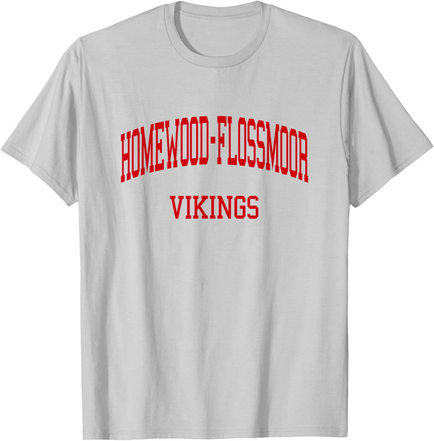 Homewood-Flossmoor High School HS Flossmoor IL Retro T-Shirt - T-Shirt | Ash