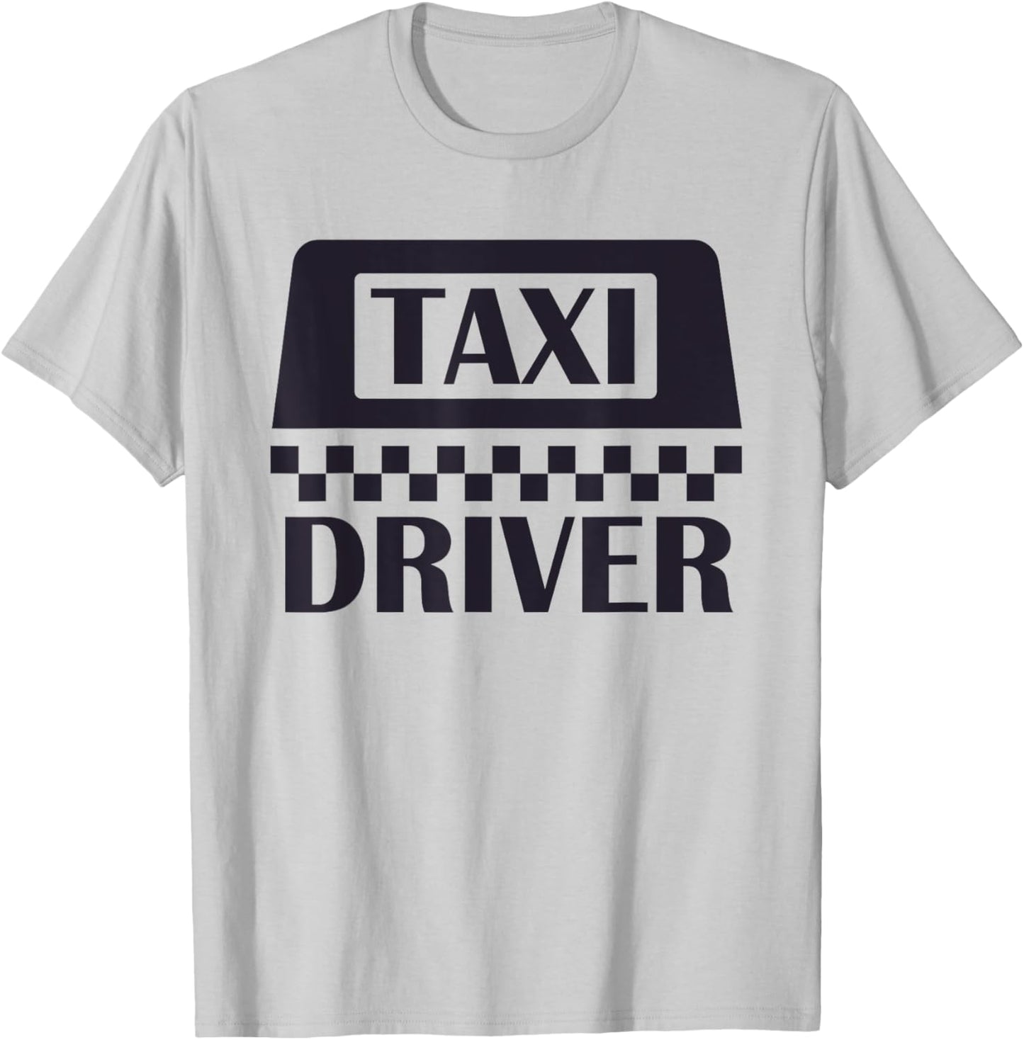 Yellow Taxi Costume Halloween Funny Taxi Driver Men Driving T-Shirt - T-Shirt | Ash
