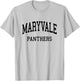 Maryvale High School HS Phoenix AZ Retro T-Shirt - T-Shirt | Ash