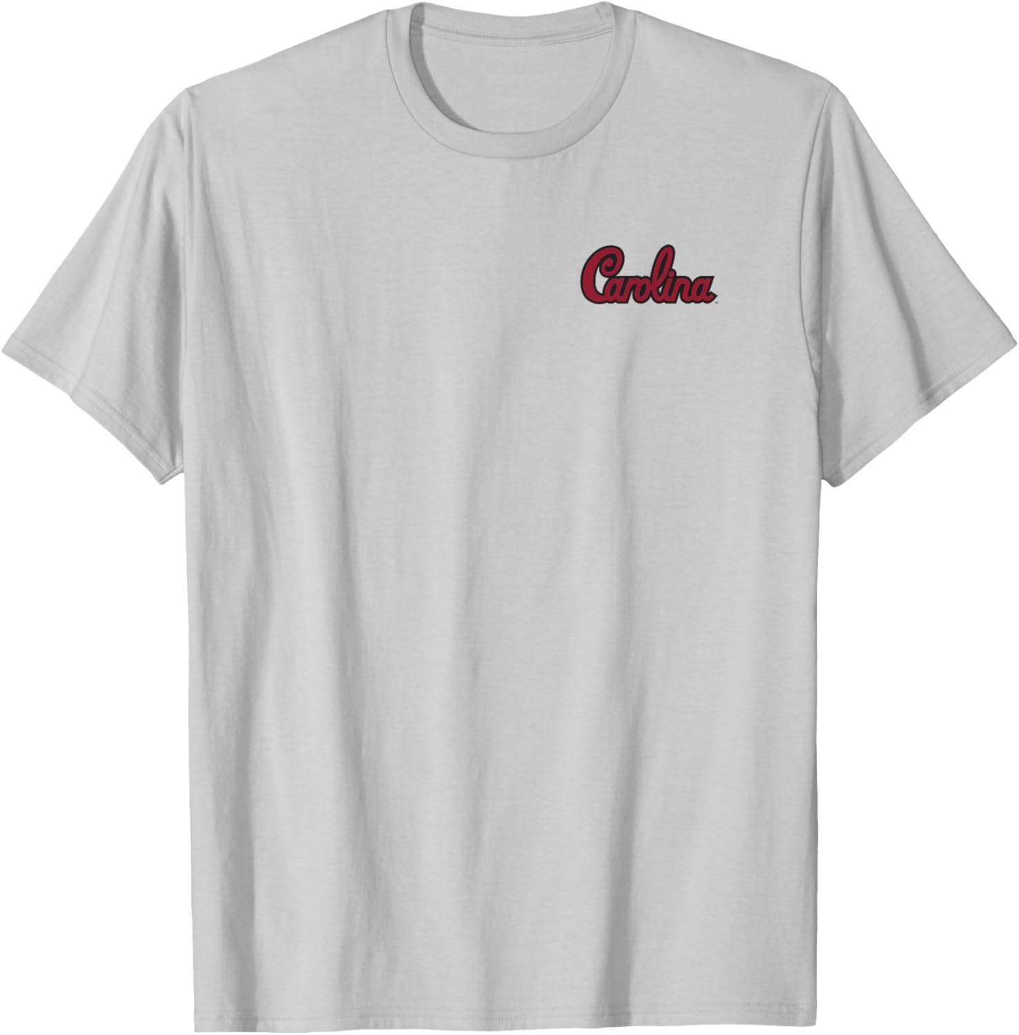 South Carolina Gamecocks Front/Back Football Helmet Gray T-Shirt - T-Shirt | Ash
