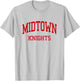 Midtown High School HS Atlanta GA Retro T-Shirt - T-Shirt | Ash