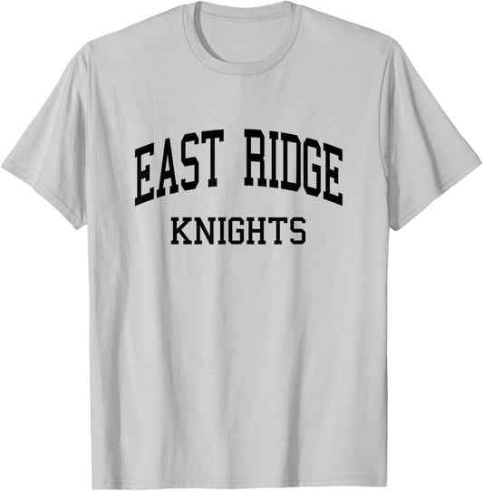 East Ridge High School HS Clermont FL Retro T-Shirt - T-Shirt | Ash