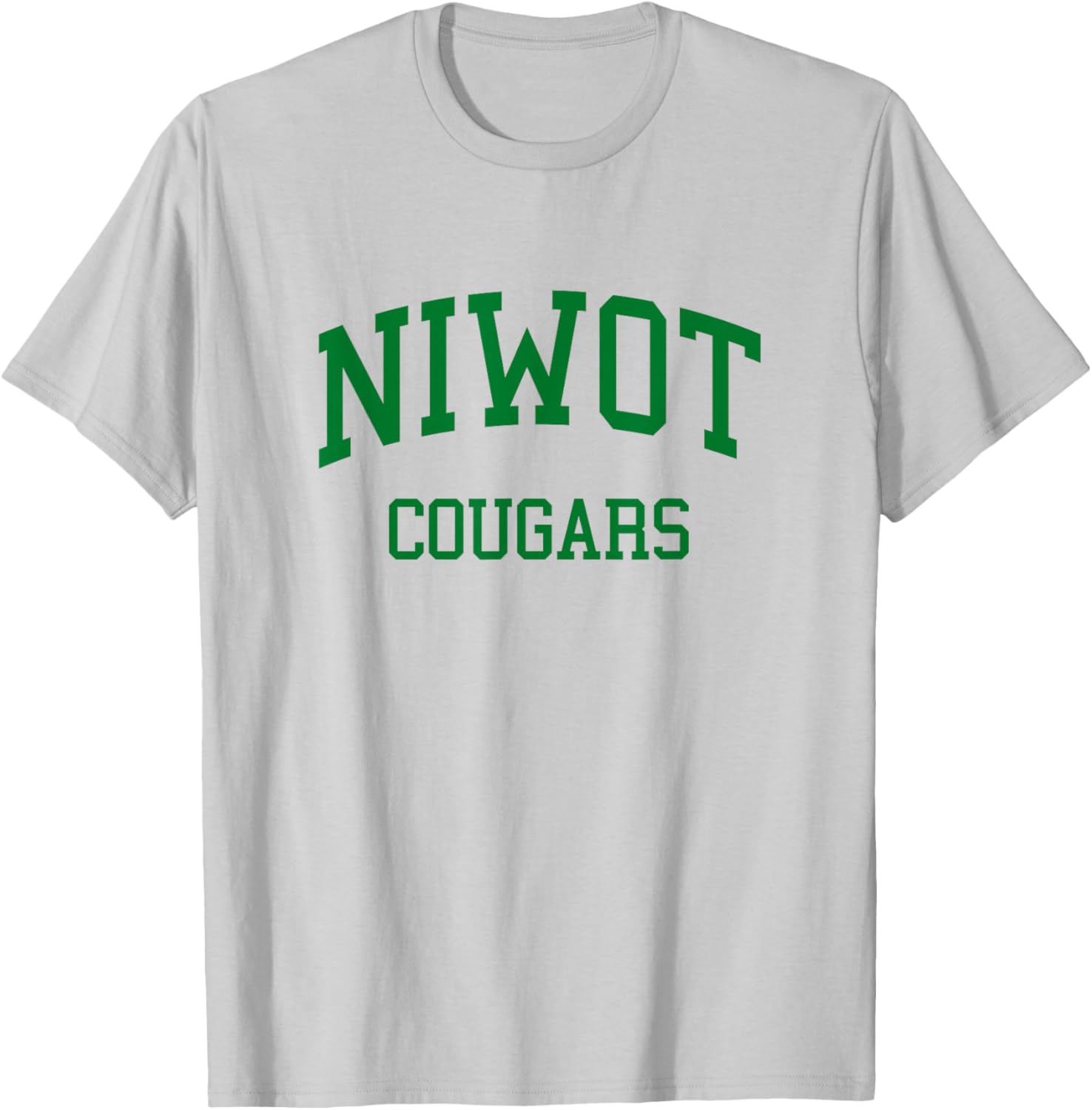 Niwot High School HS Niwot CO Retro T-Shirt - T-Shirt | Ash