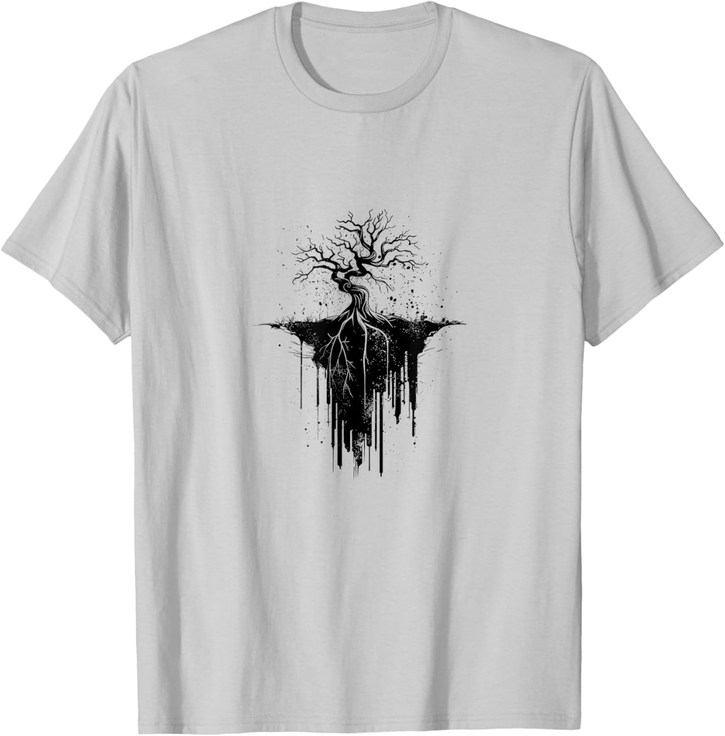 Tree of Life Tree Nature Design Forest Jungle T-Shirt - T-Shirt | Ash
