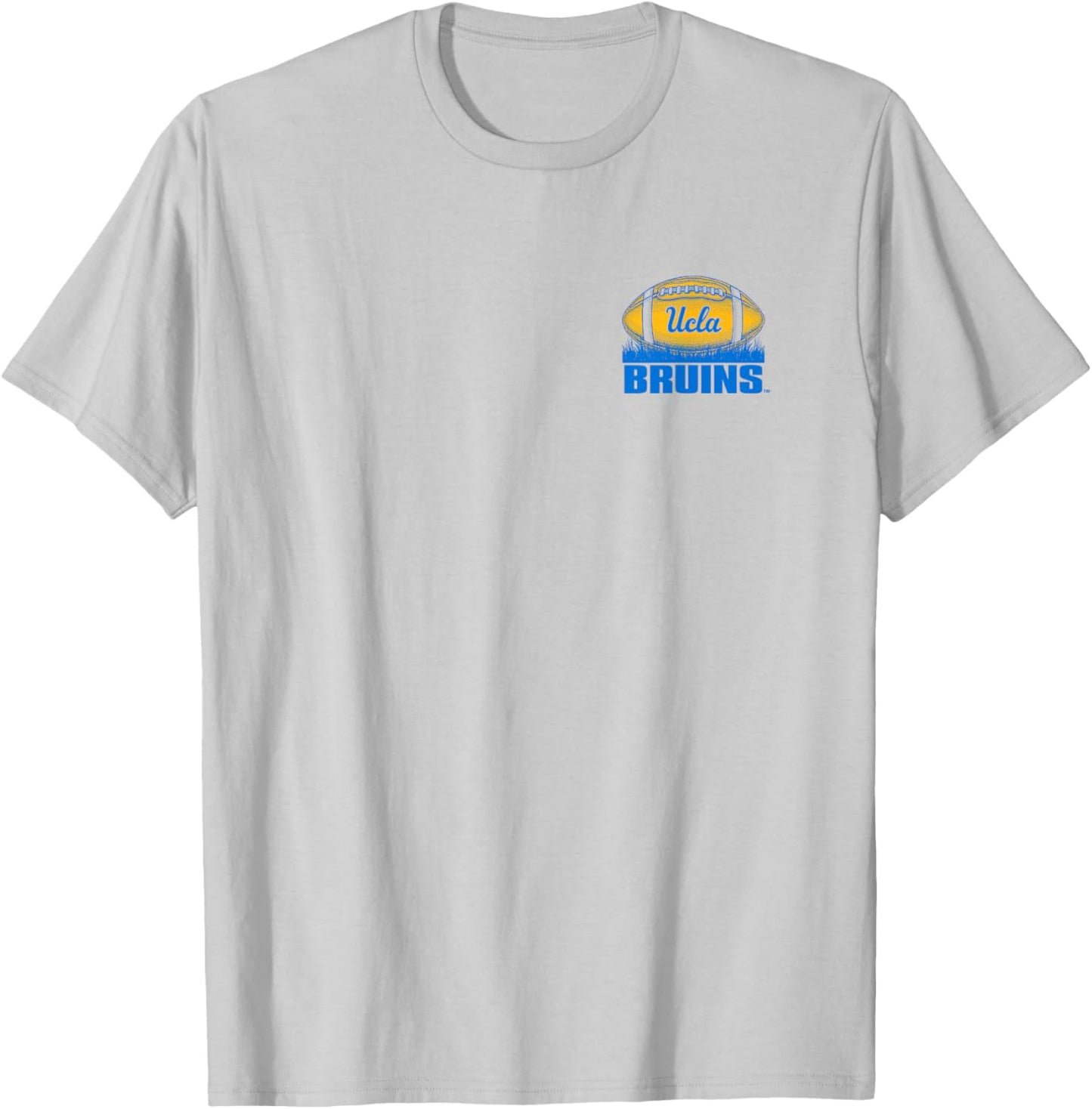 UCLA Bruins Football Saturdays Front/Back White T-Shirt - T-Shirt | Ash