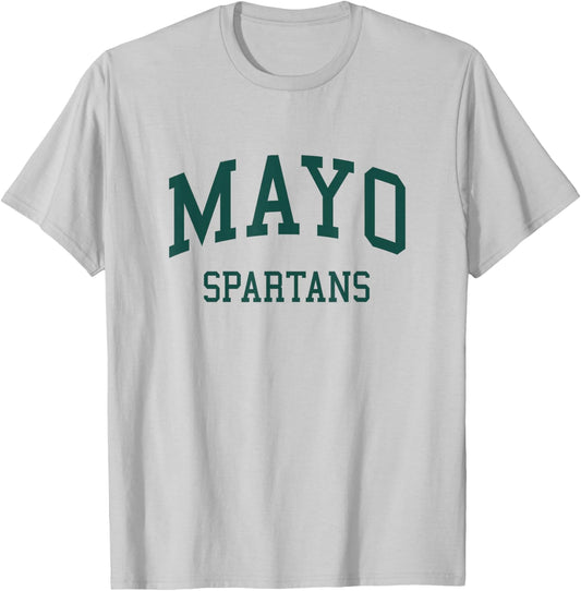 Mayo High School HS Rochester MN Retro T-Shirt - T-Shirt | Ash