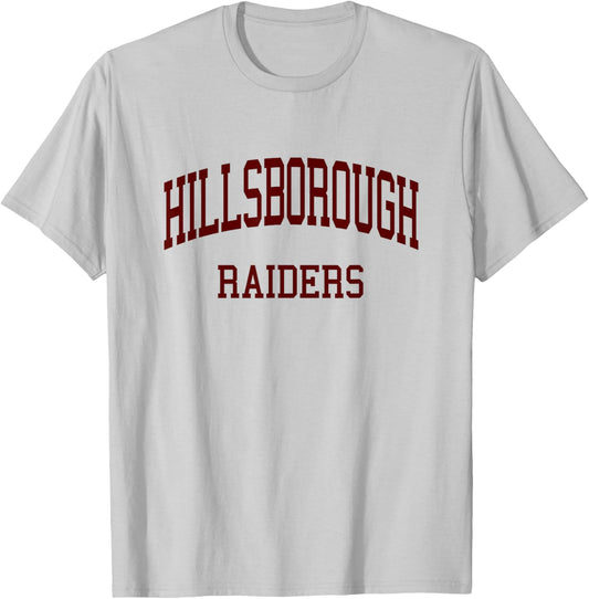 Hillsborough High School HS Hillsborough NJ Retro T-Shirt - T-Shirt | Ash