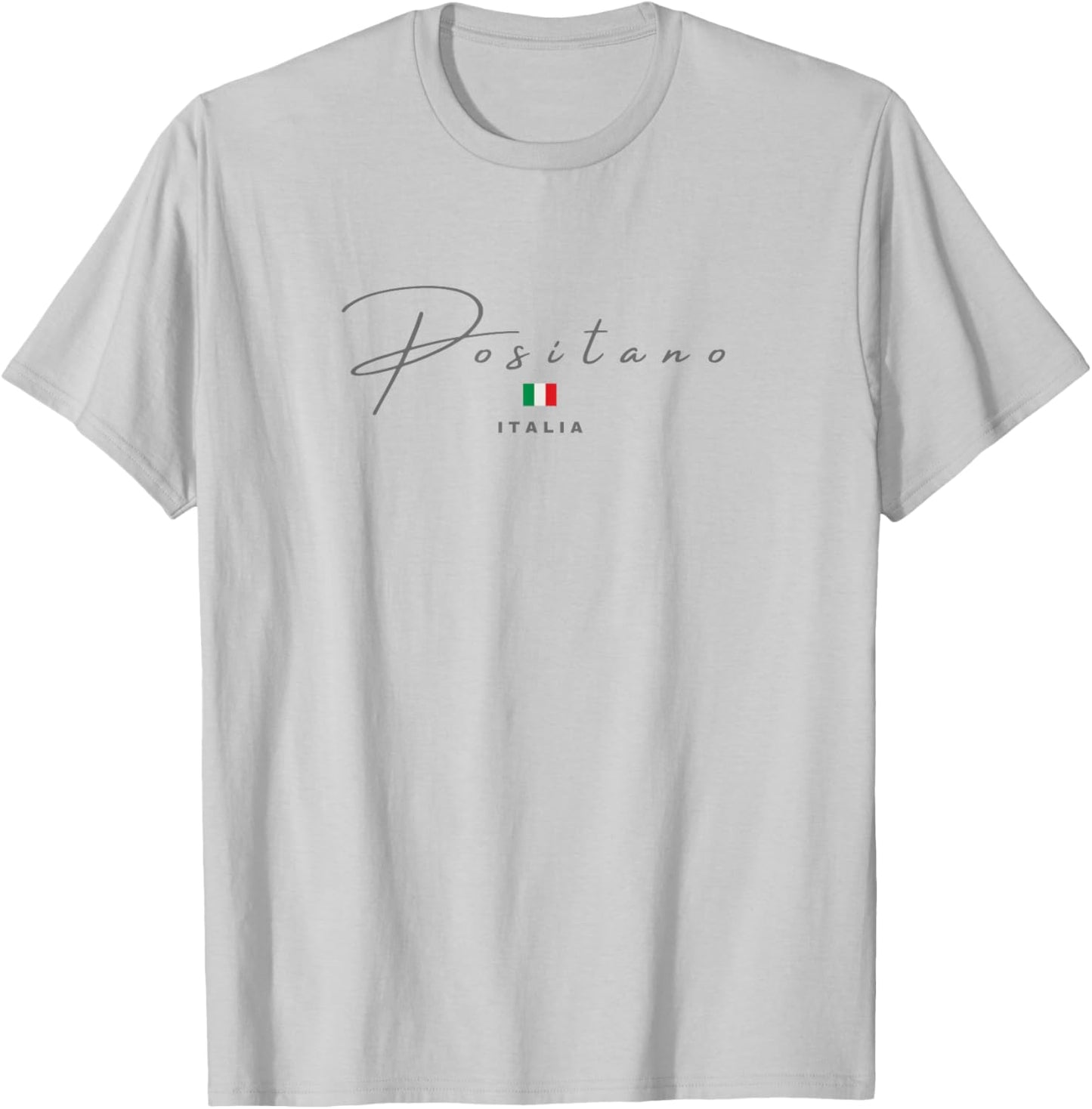 Positano Italy Amalfi Coast White T-Shirt - T-Shirt | Ash