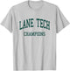 Lane Tech High School HS Chicago IL Retro T-Shirt - T-Shirt | Ash