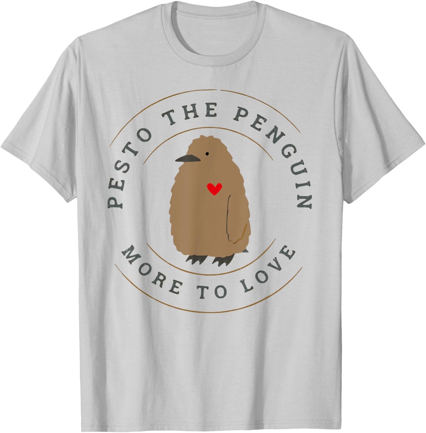 Pesto The Penguin More To Love T-Shirt - T-Shirt | Ash