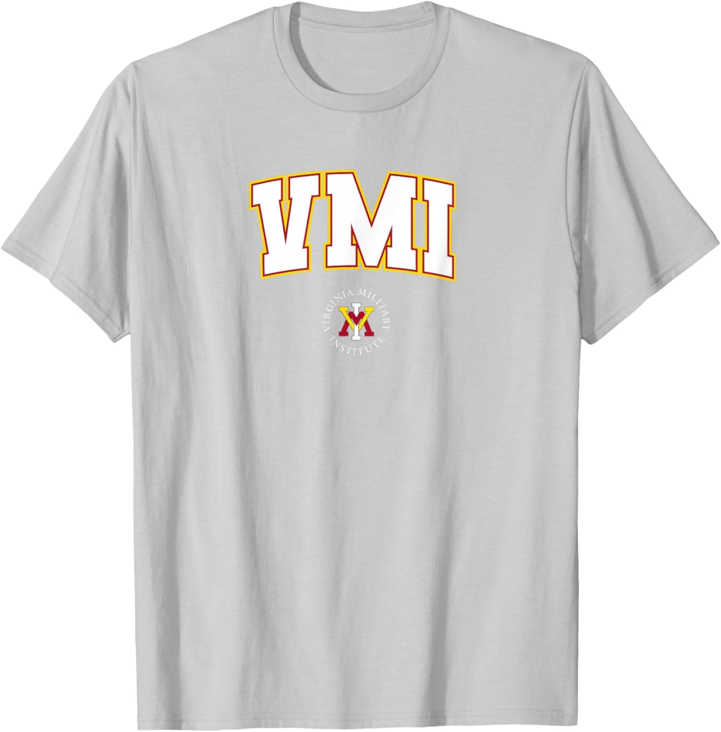 Virginia Military Institute VMI Keydets Arch Logo T-Shirt - T-Shirt | Ash