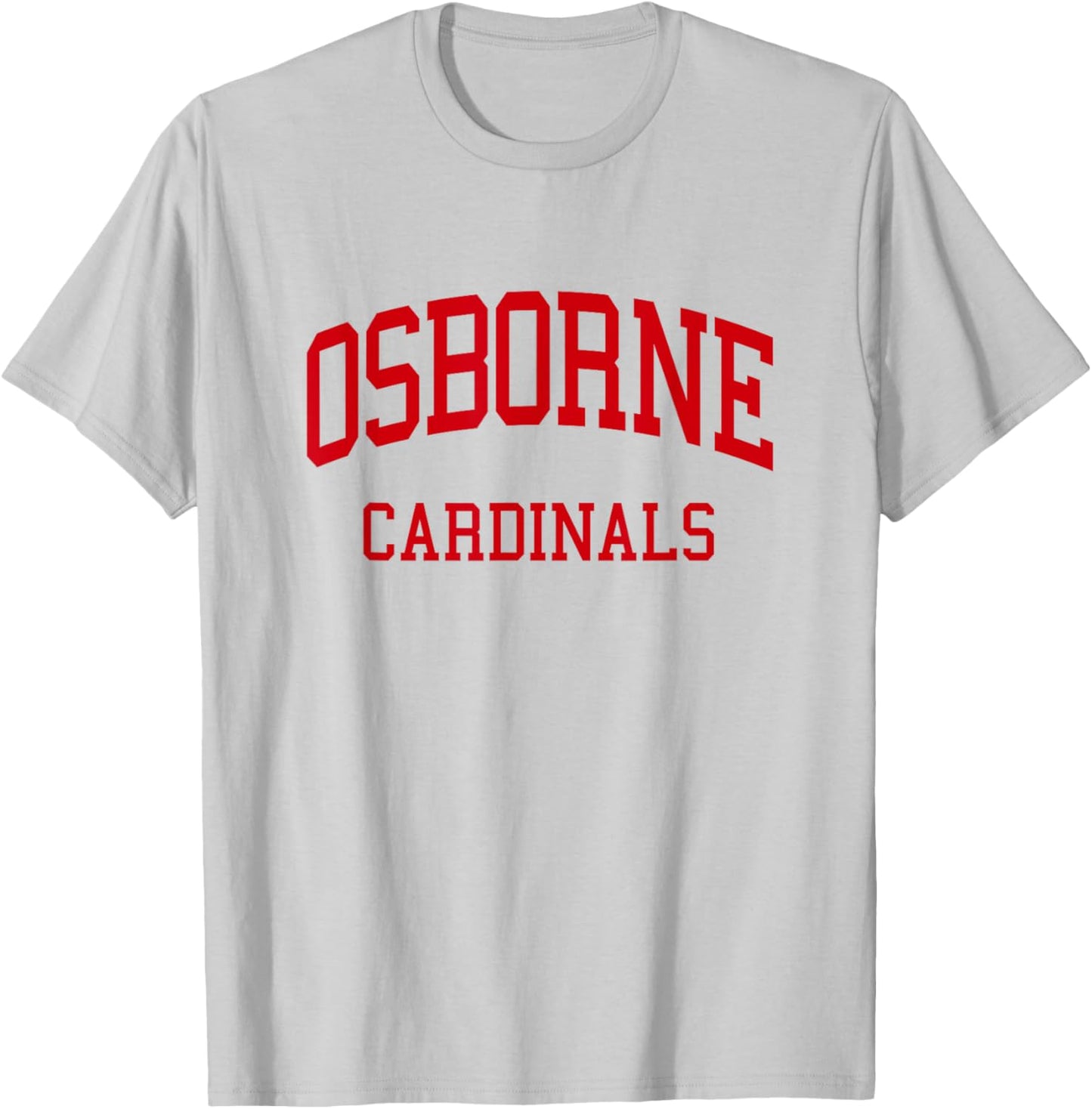 Osborne High School HS Marietta GA Retro T-Shirt - T-Shirt | Ash