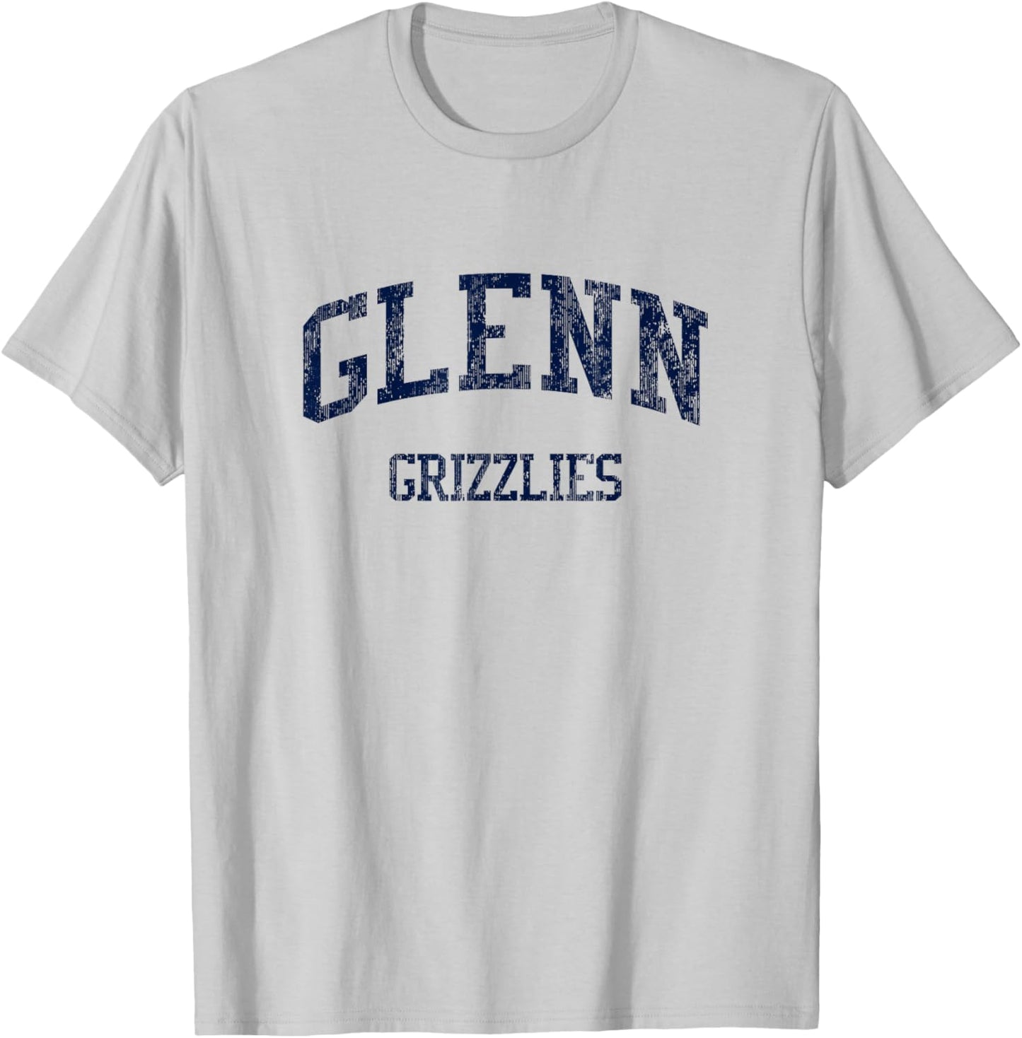 Glenn High School HS Leander TX Vintage Sports T-Shirt - T-Shirt | Ash